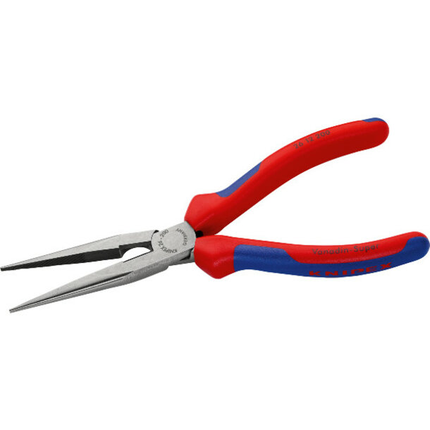 Flachrundzange mit Schneide, EAN-Auszeichnung Knipex