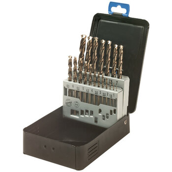HSS-CO Cobalt-Edelstahlbohrer, 19-teilig